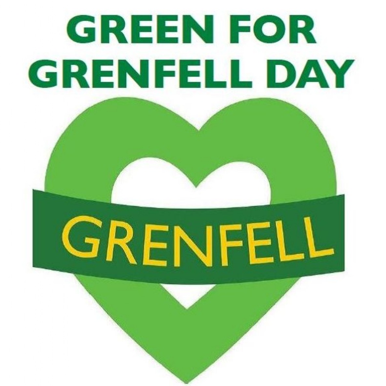 Image of Green For Grenfell Day 2019